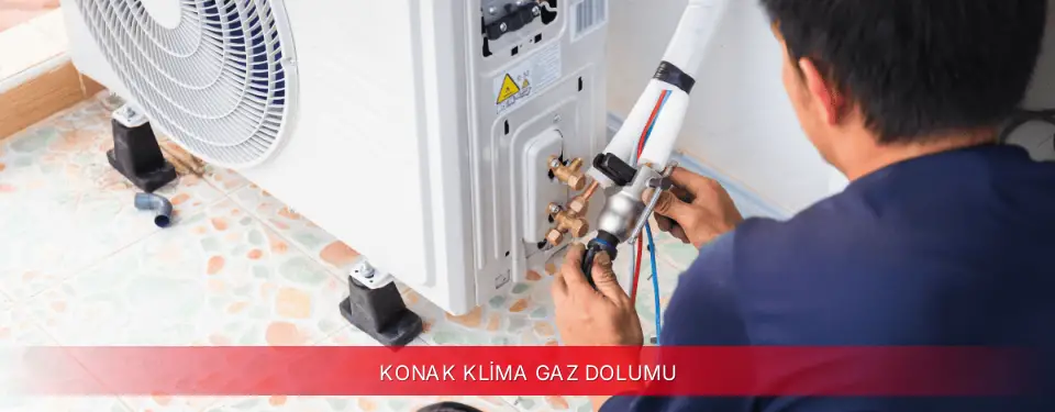 Konak İlçemi Mitsubishi Electric Klima Gaz Dolumu