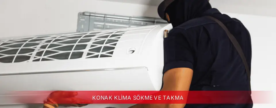 Konak İlçemi Mitsubishi Electric Klima Sökme ve Takma